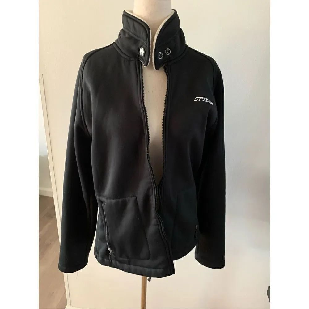 Spyder women’s jacket black size medium